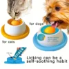 Pet Lick Mat Yogurt Licking Plate Slow Feeder for Dogs & Cats - Interactive Snack Bowl, Promotes Dental Health, Pet Licking Mat